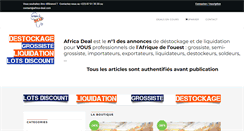 Desktop Screenshot of africa-deal.com