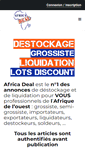 Mobile Screenshot of africa-deal.com