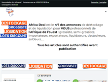 Tablet Screenshot of africa-deal.com
